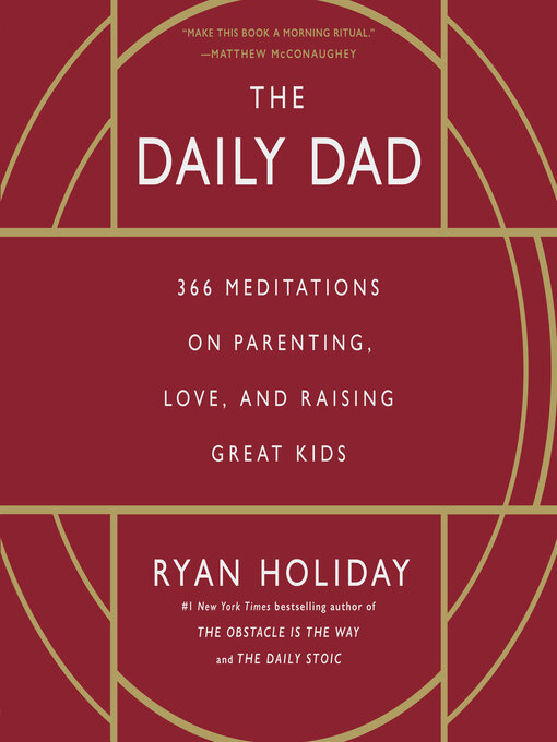 Title details for The Daily Dad by Ryan Holiday - Wait list